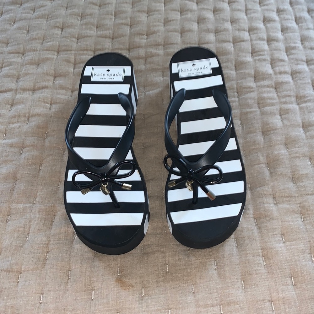 Kate Spade Wedge Flip Flops